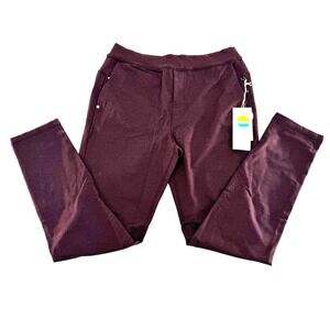 Vuori Coronado Pants Men's Med Mahogany Heather Brown Activewear Athleisure NEW